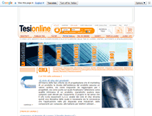 Tablet Screenshot of ingegneria.tesionline.it