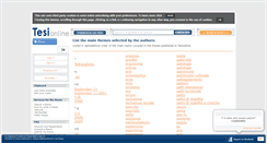 Desktop Screenshot of contenuti.tesionline.it