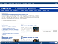 Tablet Screenshot of cinema.tesionline.it