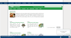 Desktop Screenshot of economia.tesionline.it