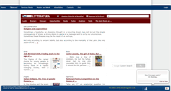 Desktop Screenshot of letteratura.tesionline.it